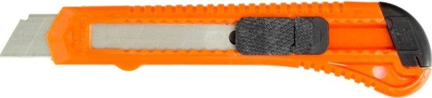 Нож для строительных работ Sparta 18 мм выдвижное лезвие [78974]