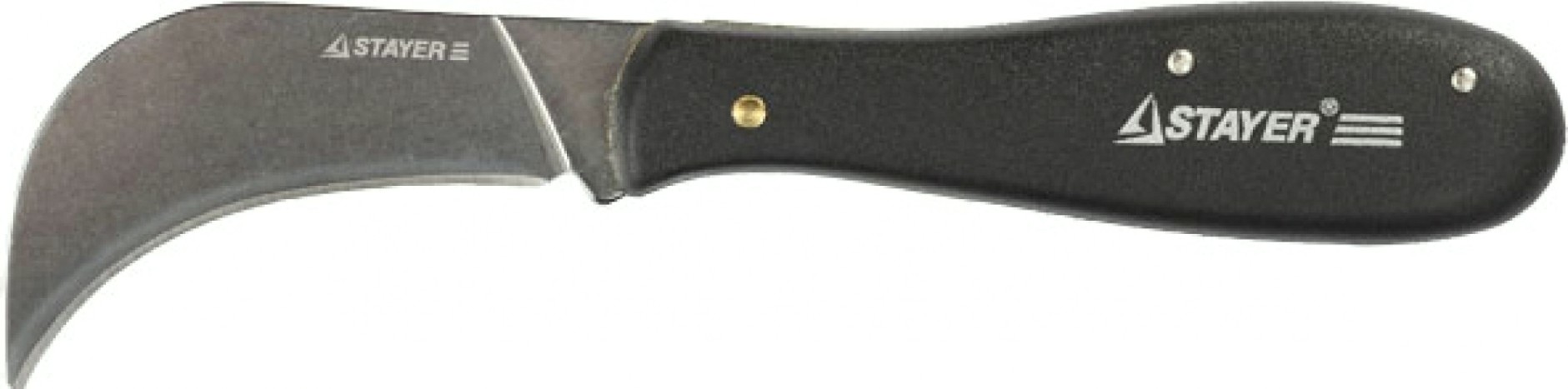 Нож для строительных работ STAYER PROFI складной, для листовых материалов, 200мм [09291]