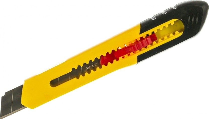 Нож для строительных работ STAYER QUICK-18 из абс пластика сегмент. лезвия 18 мм, [0910_z01]