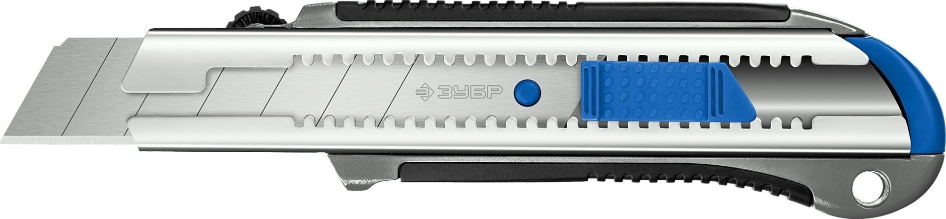 Нож для строительных работ ЗУБР ТИТАН-25 с автостопом, сегмент. лезвия 25 мм [09180]