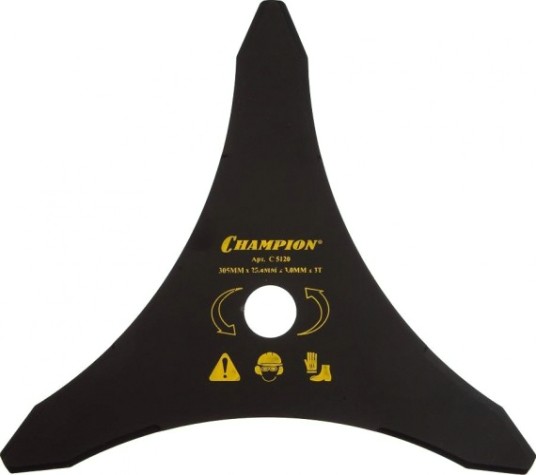 Нож для травы CHAMPION 3/305/25,4 (тип В) (235R) (C5120) [C5120]
