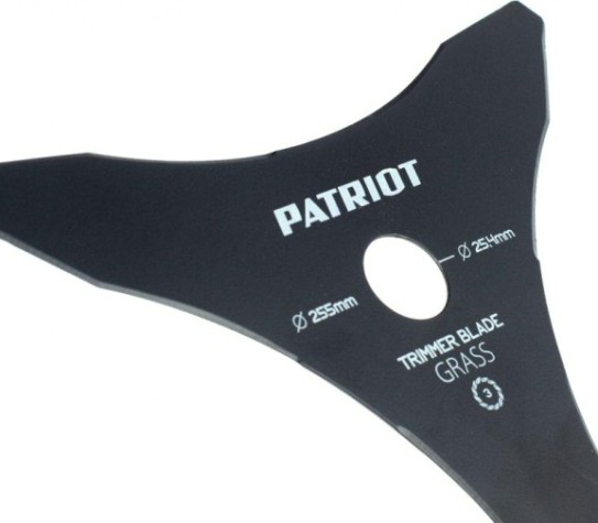 Нож для травы PATRIOT TBM-3 (255/25,4 - 3Т) [809115202]