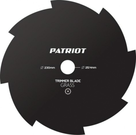 Нож для травы PATRIOT TBS-8 (230/25,4 - 8Т) [809115210]
