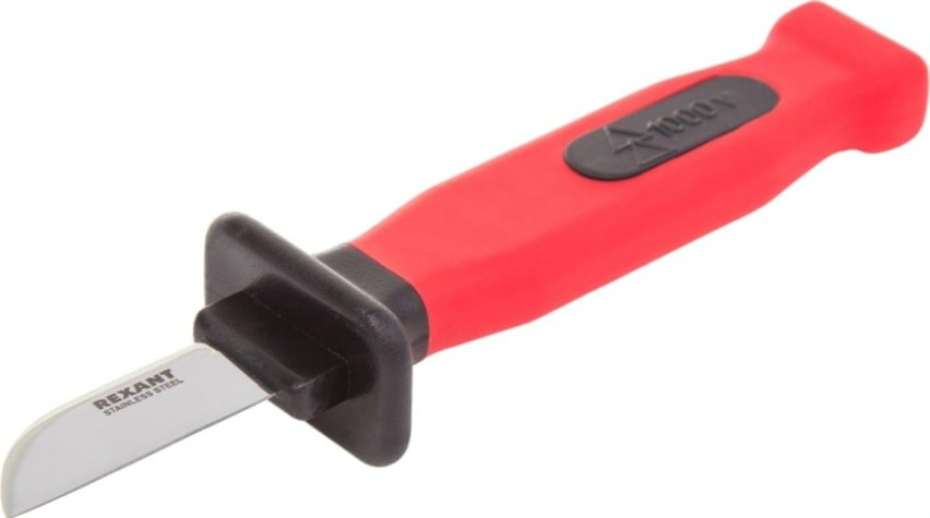 Нож монтажника REXANT 12-4933 нержавеющая сталь, лезвие 50 мм