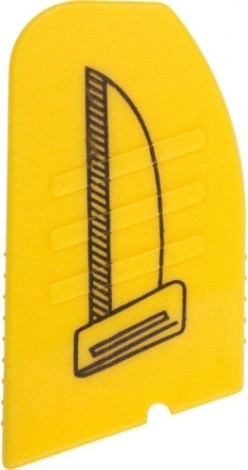 Нож монтажника REXANT 12-4936 нержавеющая сталь, прямое лезвие