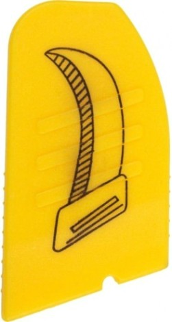 Нож монтажника REXANT 12-4937 нержавеющая сталь, изогнутое лезвие