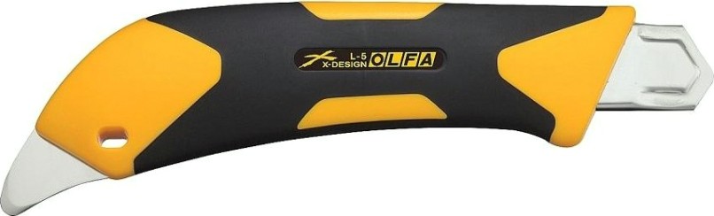 Нож Olfa OL-L-5 18мм двухкомпонентный корпус, трещоточный фиксатор [OL-L-5]