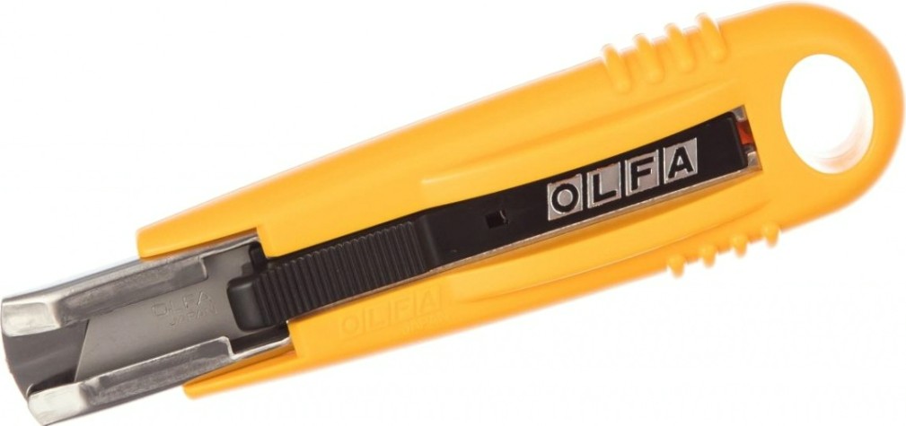 Нож Olfa OL-SK-4 с выдвижным лезвием и возвратной пружиной, 17,5мм