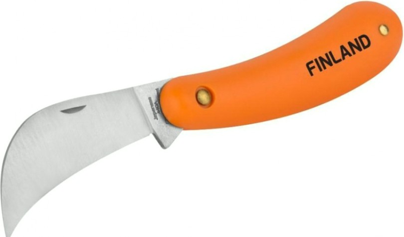 Нож прививочный FINLAND с изогнутым лезвием 1452ЦИ [1452]