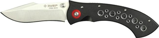 Нож складной "ПРЕМИУМ" ЗУБР РАТНИК эргономичная рукоятка, 230мм/лезвие 100мм [47715]