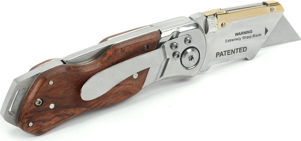 Нож складной WORKPRO WP211014 со сменными лезвиями