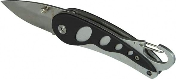Нож STANLEY "Pocket Knife with Karabiner" 0-10-254 с выдвижным лезвием [0-10-254]