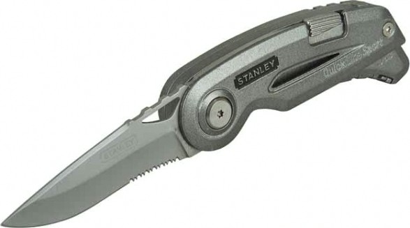 Нож STANLEY "QuickSlide Sport Utility Knife" 0-10-813 с 2-мя лезвиями [0-10-813]