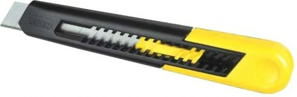 Нож STANLEY SM SNAP OFF BLADE 0-10-151 с отламывающимися сегментами 18 мм [0-10-151]