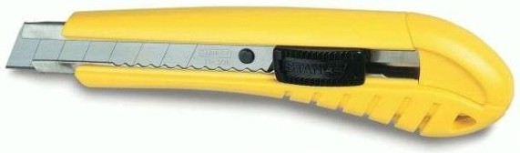 Нож STANLEY SNAP OFF BLADE 0-10-280 с отламывающимися сегментами 18 мм [0-10-280]