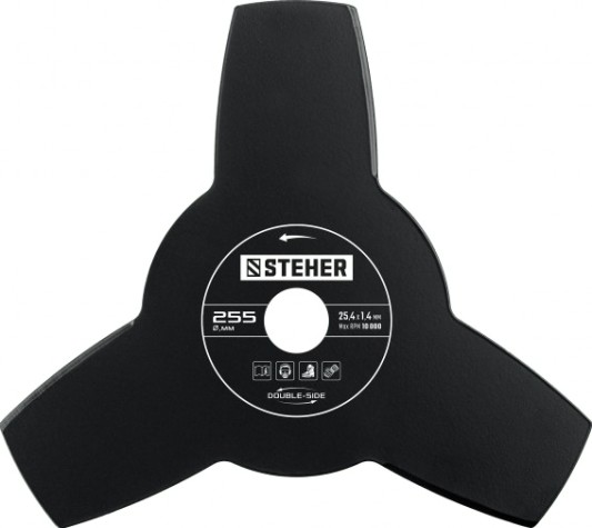 Нож Steher ТВ-3 для триммера 255 мм 3t [75130]