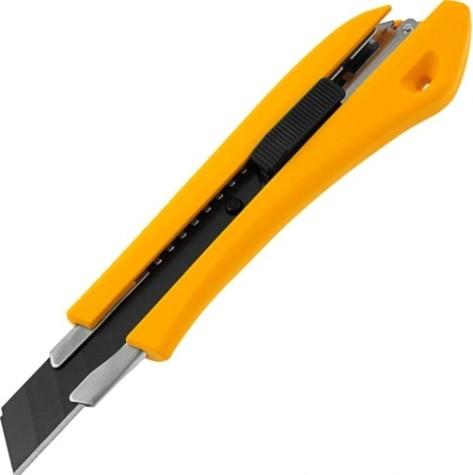 Нож строительный Denzel 78 942 18 мм, сменное лезвие, SK4 [78942]