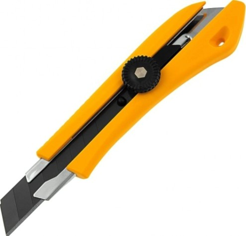 Нож строительный Denzel 78 943 18 мм, сменное лезвие, SK4 [78943]