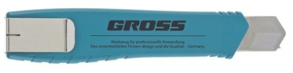 Нож строительный GROSS 78897 160 мм, выдв., сегм., лезвие 18 мм Нож строительный GROSS 78897 160 мм, выдв., сегм., лезвие 18 мм