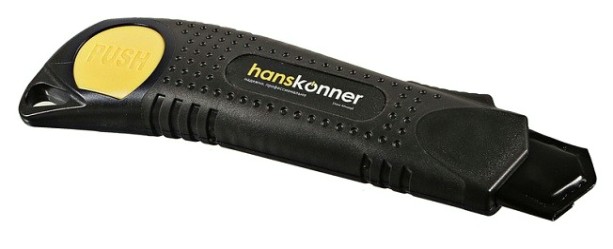 Нож строительный HANSKONNER HK1076-08-03 25мм, быстрая разблокировка, лезвие SK2 0.7мм Нож строительный HANSKONNER HK1076-08-03 25мм, быстрая разблокировка, лезвие SK2 0.7мм