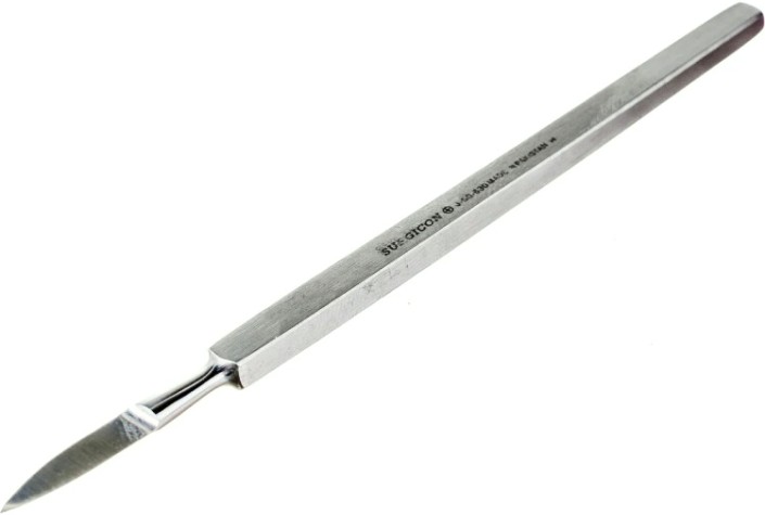 Нож строительный REXANT 12-4301-8 тип скальпель остроконечный СО-01 130мм