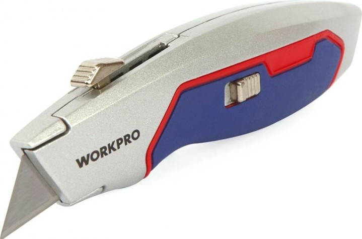Нож строительный WORKPRO WP213011 проф