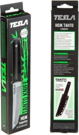 Нож TESLA Tanto Secure-Ex в ножнах [310-999]