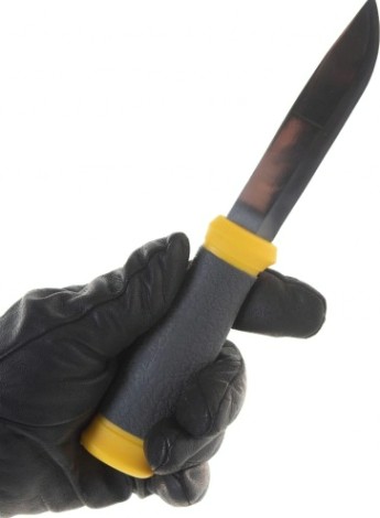 Нож туристический STAYER PROFI пластиковые ножны, лезвие-110мм, 47630 [47630]