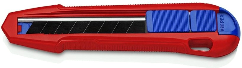 Нож универсальный KNIPEX CutiX 165 мм отламывающихся лезвий на 18 мм [KN-9010165BK]