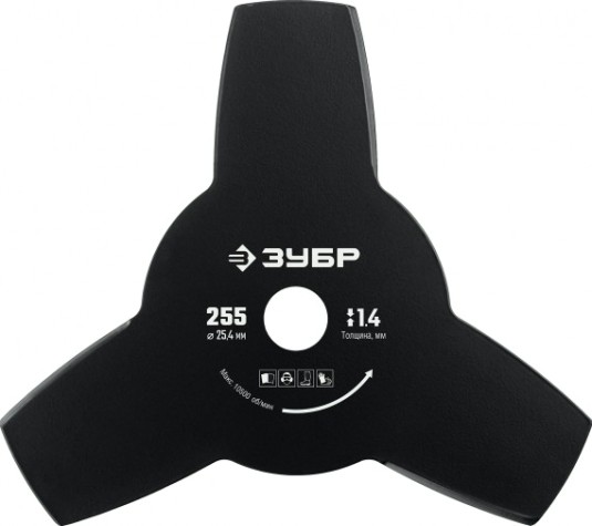 Нож ЗУБР НТ-3 нож для триммера 230 мм 3t [71140]