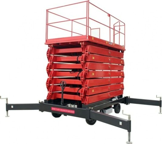 Ножничный подъемник GROST Tower 0.3-16 самоходный (16 м/300 кг) 211356 [211356]