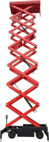 Ножничный подъемник GROST Tower 0,5-14 самоходный (14 м/500 кг) 211214 [211214]