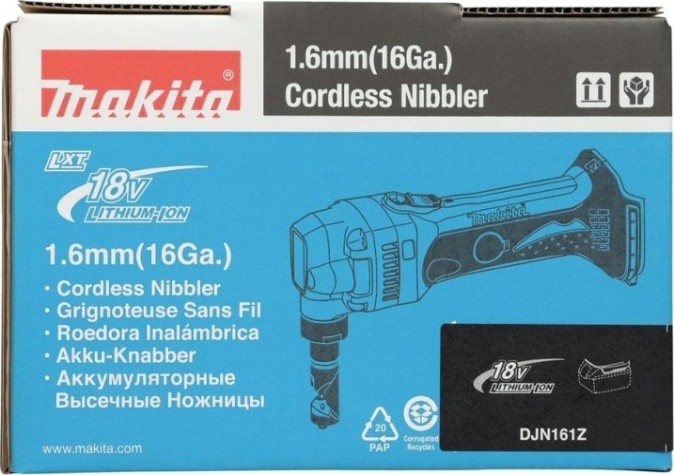 Ножницы аккумуляторные MAKITA DJN 161 Z без АКБ и ЗУ [DJN161Z]