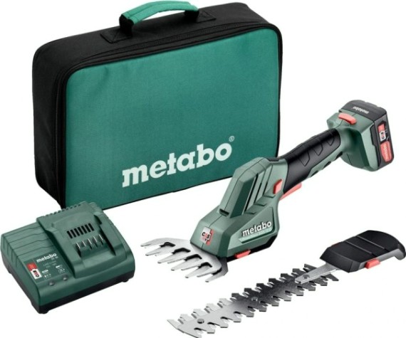 Ножницы для травы аккумуляторные METABO PowerMaxx SGS 12 Q 1х2.0 Ач [601608500]