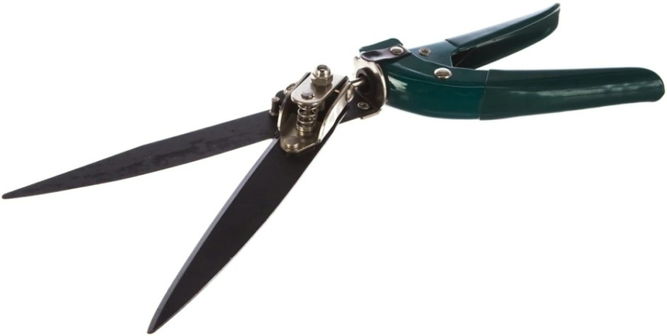 Ножницы для травы RACO 340мм 3-позиционные, поворотный механизм 180 градусов [4202-53/114C]