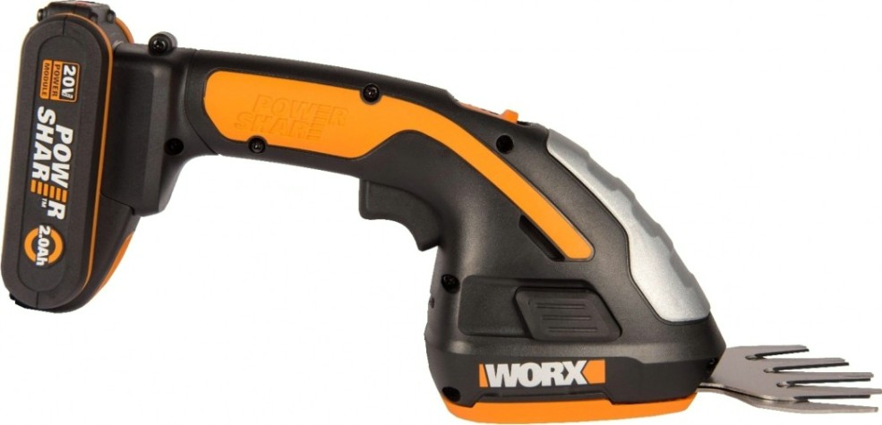 Ножницы для травы Worx WG801E.5 в комплекте с тяпкой