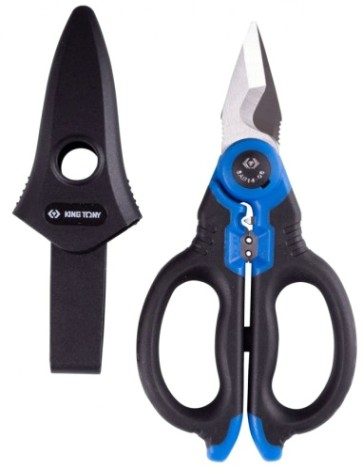 Ножницы электрика KING TONY 6AB14-06 для резки проводов 161 мм
