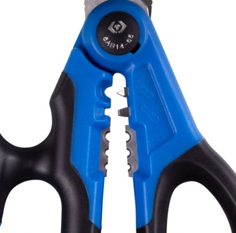 Ножницы электрика KING TONY 6AB14-65 для резки проводов 170 мм