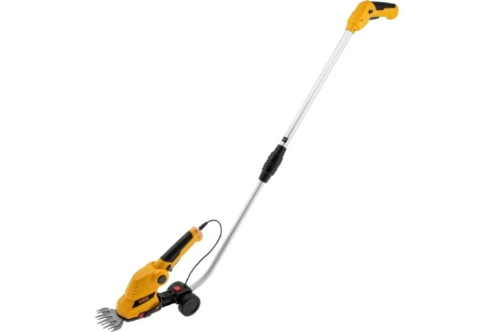 Ножницы-кусторез аккумуляторные Denzel G801E с телескопической штангой [96815]