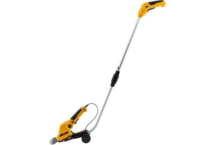 Ножницы-кусторез аккумуляторные Denzel G801E с телескопической штангой [96815]