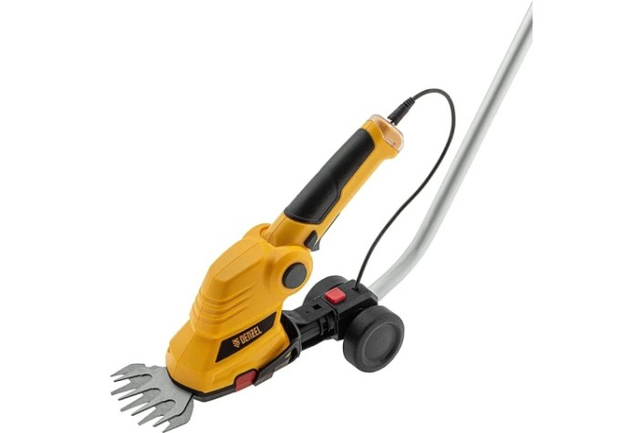 Ножницы-кусторез аккумуляторные Denzel G801E с телескопической штангой [96815]