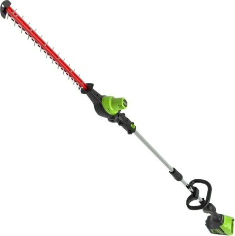 Ножницы-кусторез аккумуляторные GREENWORKS GD60PHT61 60V штанговый, бесщеточный, без АКБ и ЗУ [2301107]