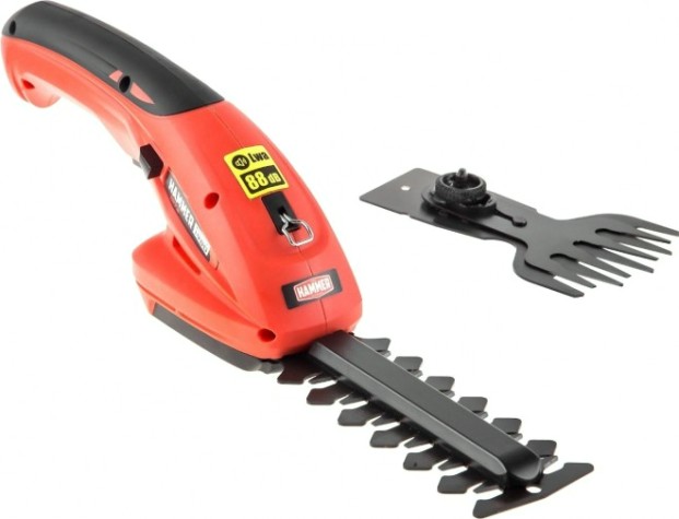 Ножницы-кусторез аккумуляторные Hammer SR7.2 Li-ion, для веток/травы [103-001]