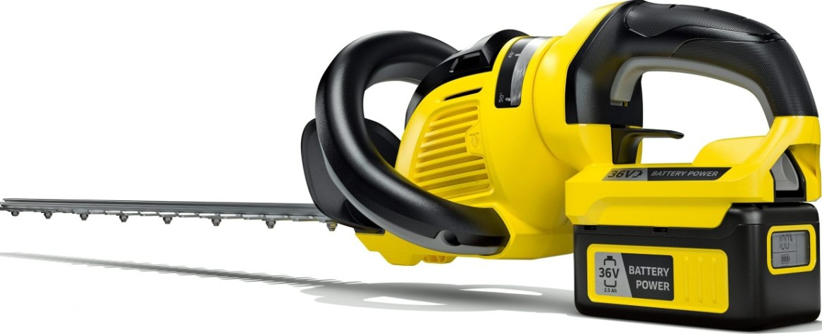 Ножницы-кусторез аккумуляторные KARCHER HGE 36-60 Battery Set [1.444-251.0]