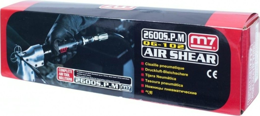 Ножницы пневматические MIGHTY SEVEN QG-102 2600 ход/мин, сталь до 1,2 мм