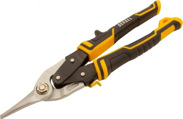 Ножницы по металлу Denzel 78370 прямой рез