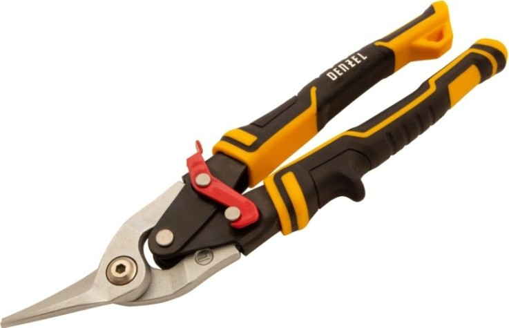 Ножницы по металлу Denzel 78372 прямой и левый рез