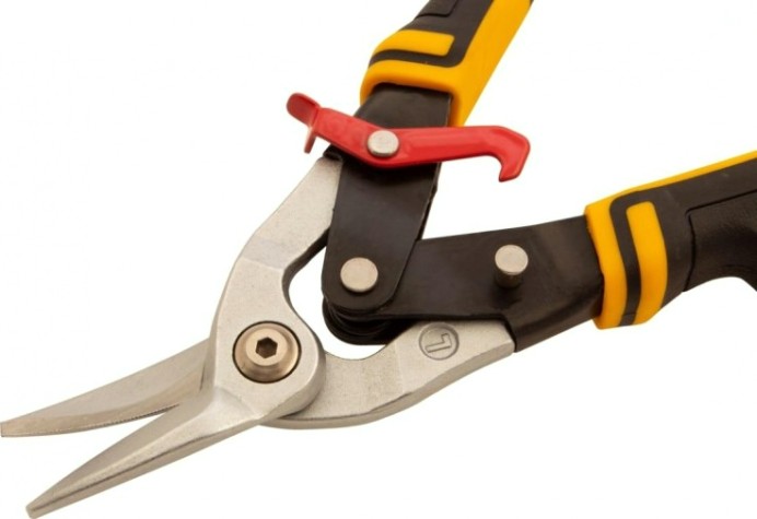 Ножницы по металлу Denzel 78372 прямой и левый рез