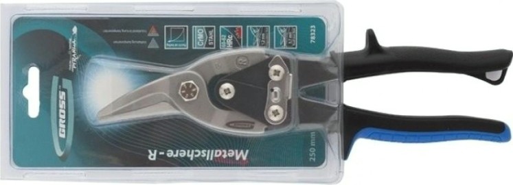 Ножницы по металлу GROSS "Piranha" 250 мм [78323]