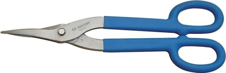 Ножницы по металлу KING TONY 74613 330 мм, прямые, тонкие